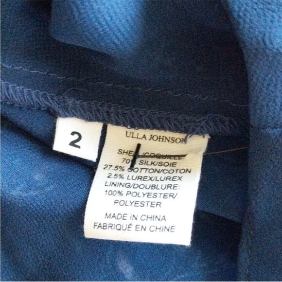 Ulla Johnson Maita Silk Dress in Dusk |Size 2 |NWT - Picture 8 of 15